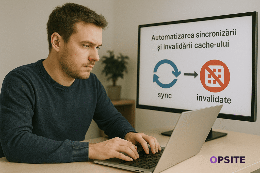Automatizarea sincronizării și invalidării cache-ului